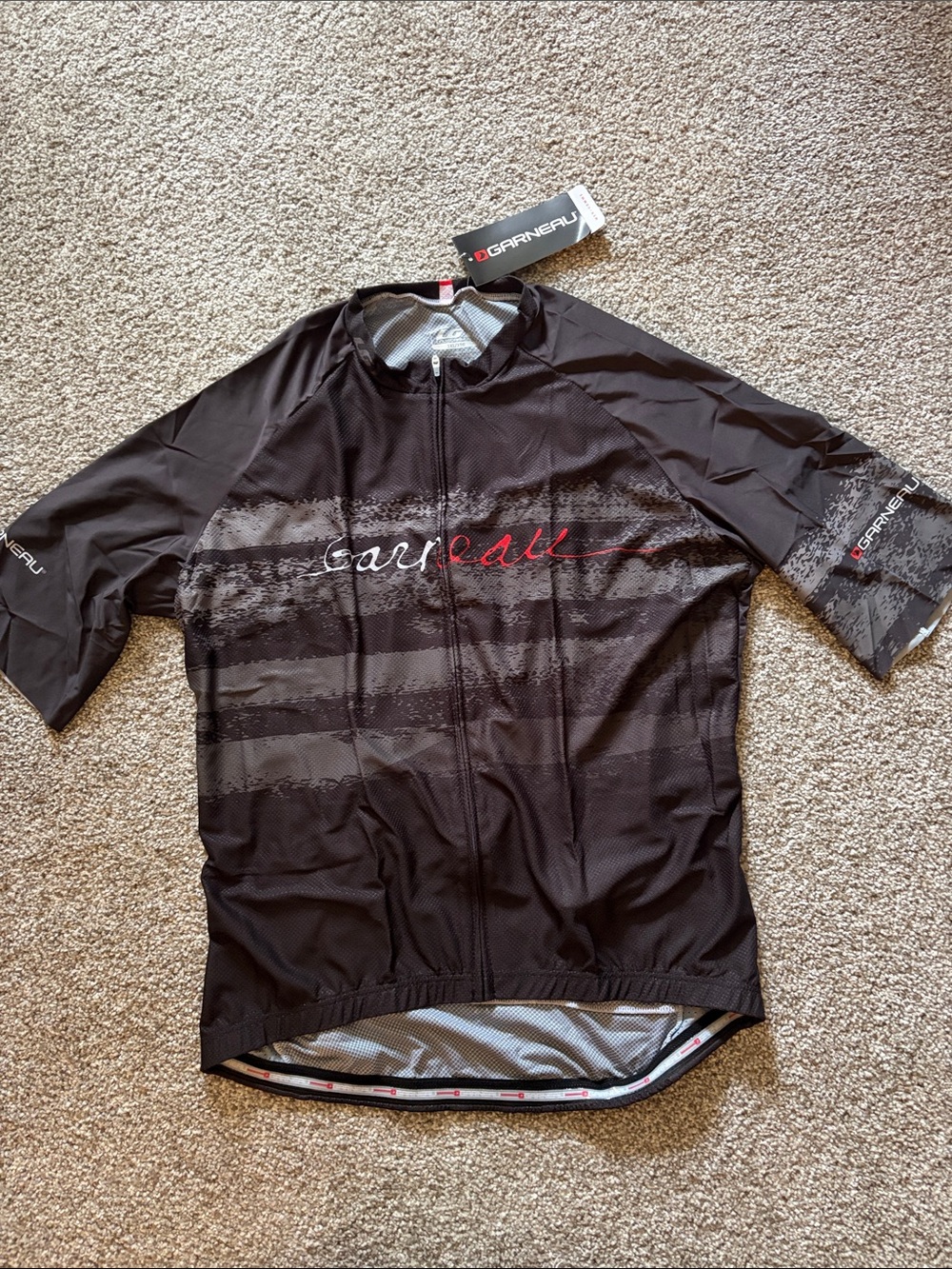 NWT! Men’s Louis Garneau Equipe Premium Cycling Jersey Slim Fit 3XL *Runs Small!